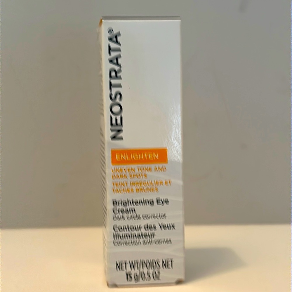 Neostrata Enlighten Brightening Eye Cream - White and Orange